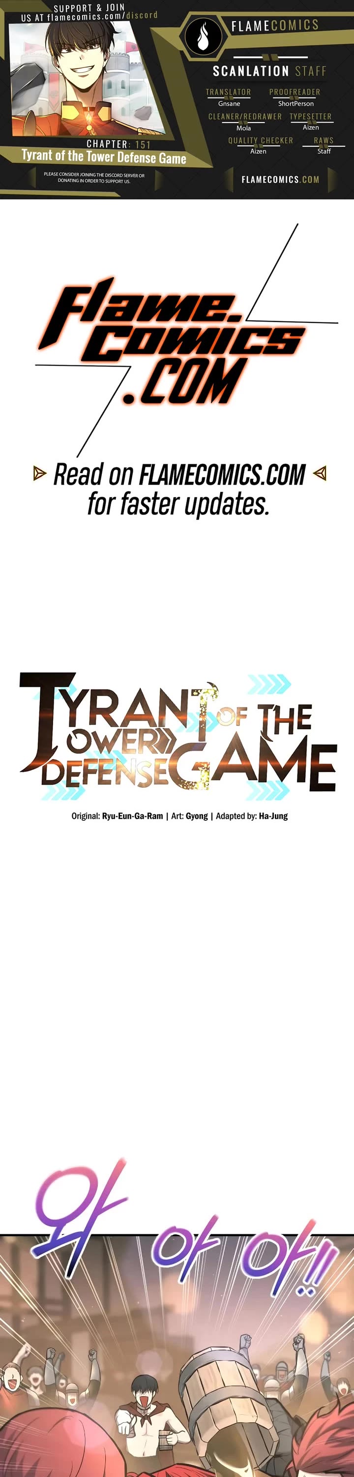 I Became the Tyrant of a Defense Game chapter 151 page 1