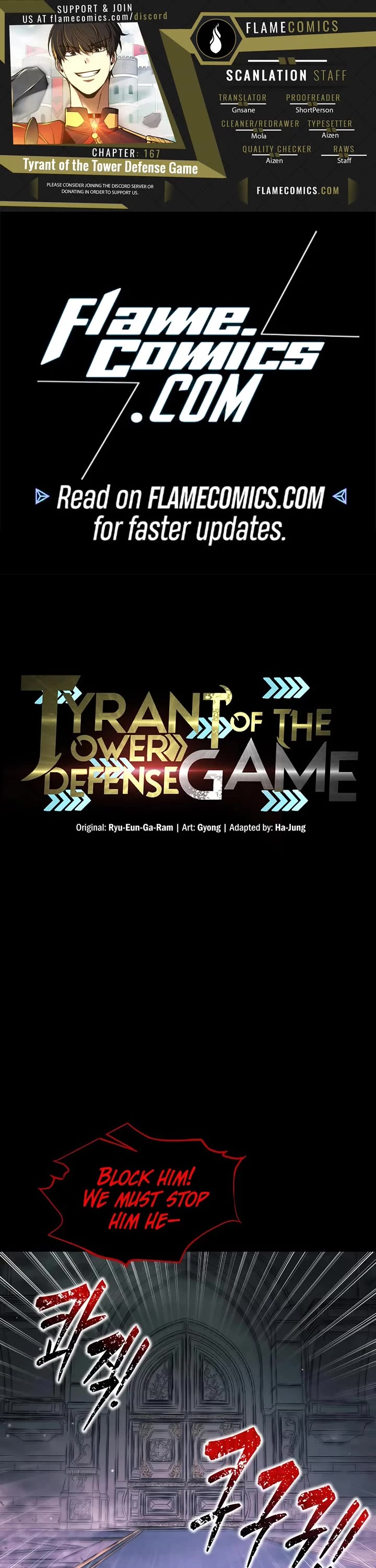 I Became the Tyrant of a Defense Game chapter 167 page 1