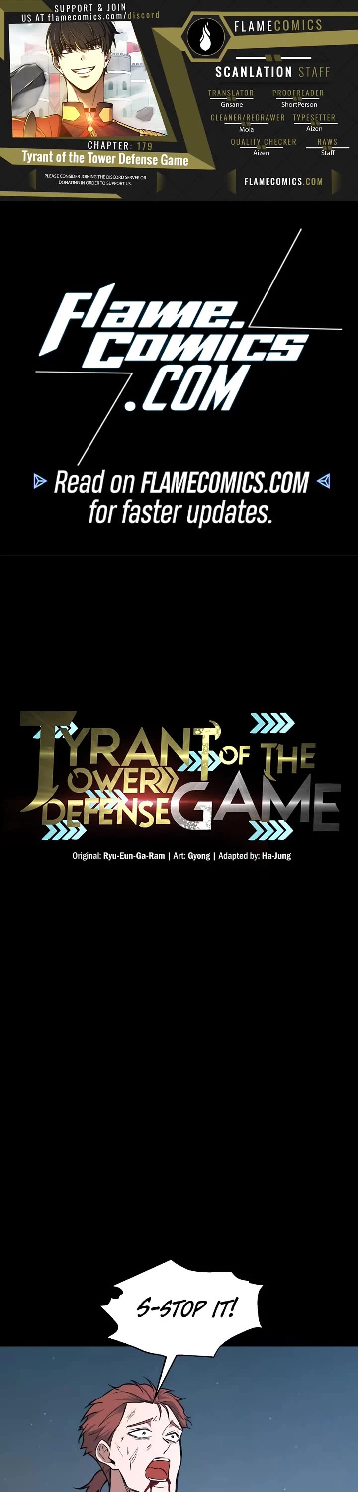 I Became the Tyrant of a Defense Game chapter 179 page 1