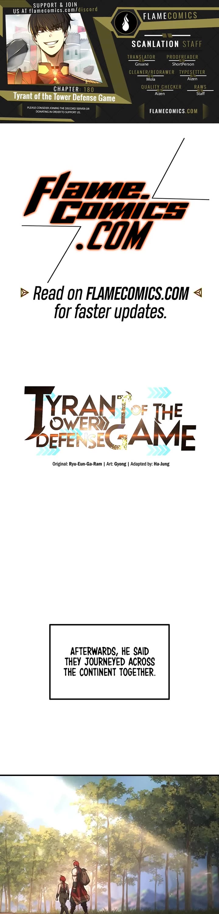 I Became the Tyrant of a Defense Game chapter 180 page 1