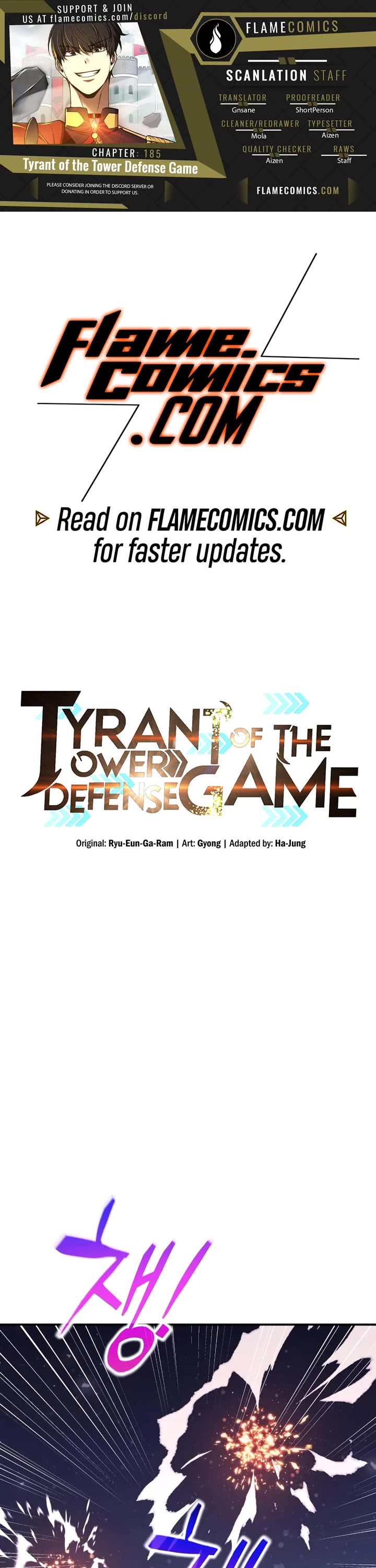 I Became the Tyrant of a Defense Game chapter 185 page 1