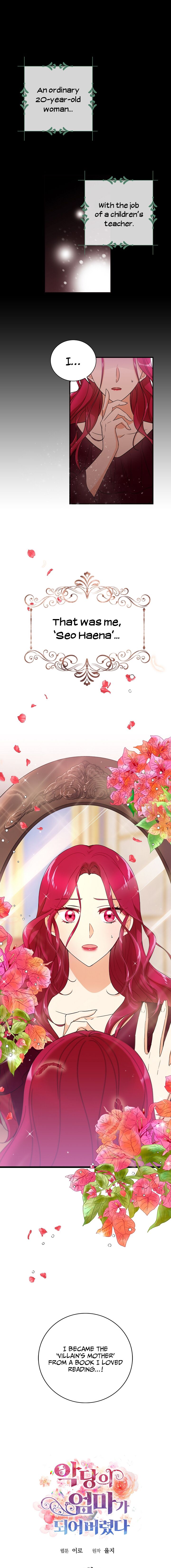 I Became the Villain's Mother chapter 1 page 2