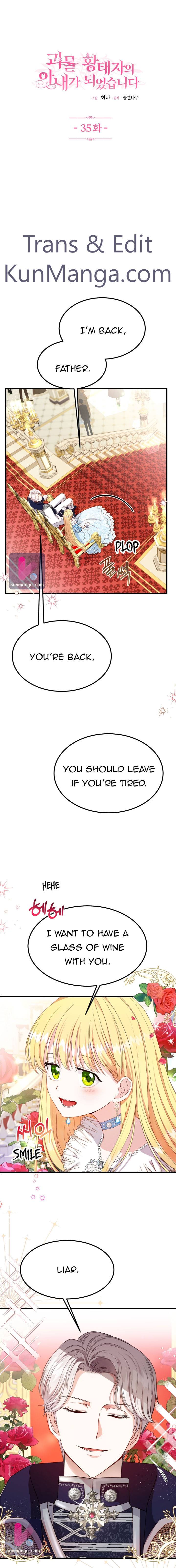 I Became The Wife Of The Monstrous Crown Prince chapter 35 page 1