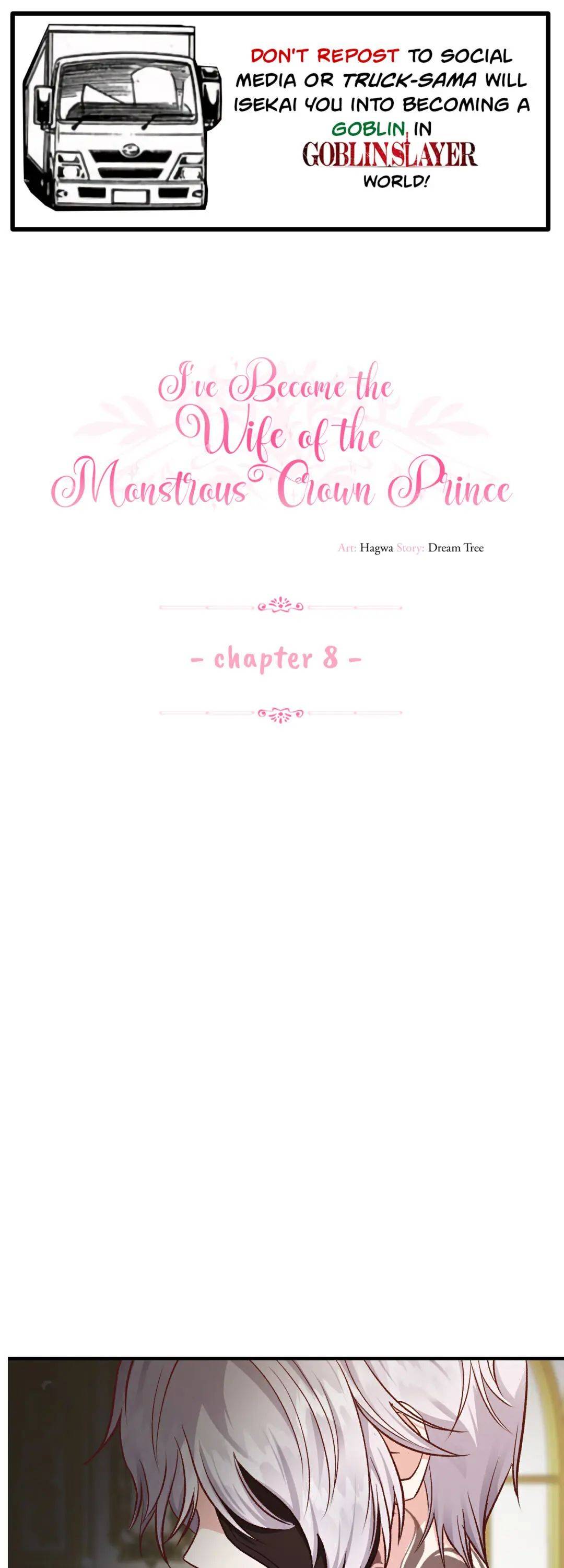 I Became The Wife Of The Monstrous Crown Prince chapter 9 page 1