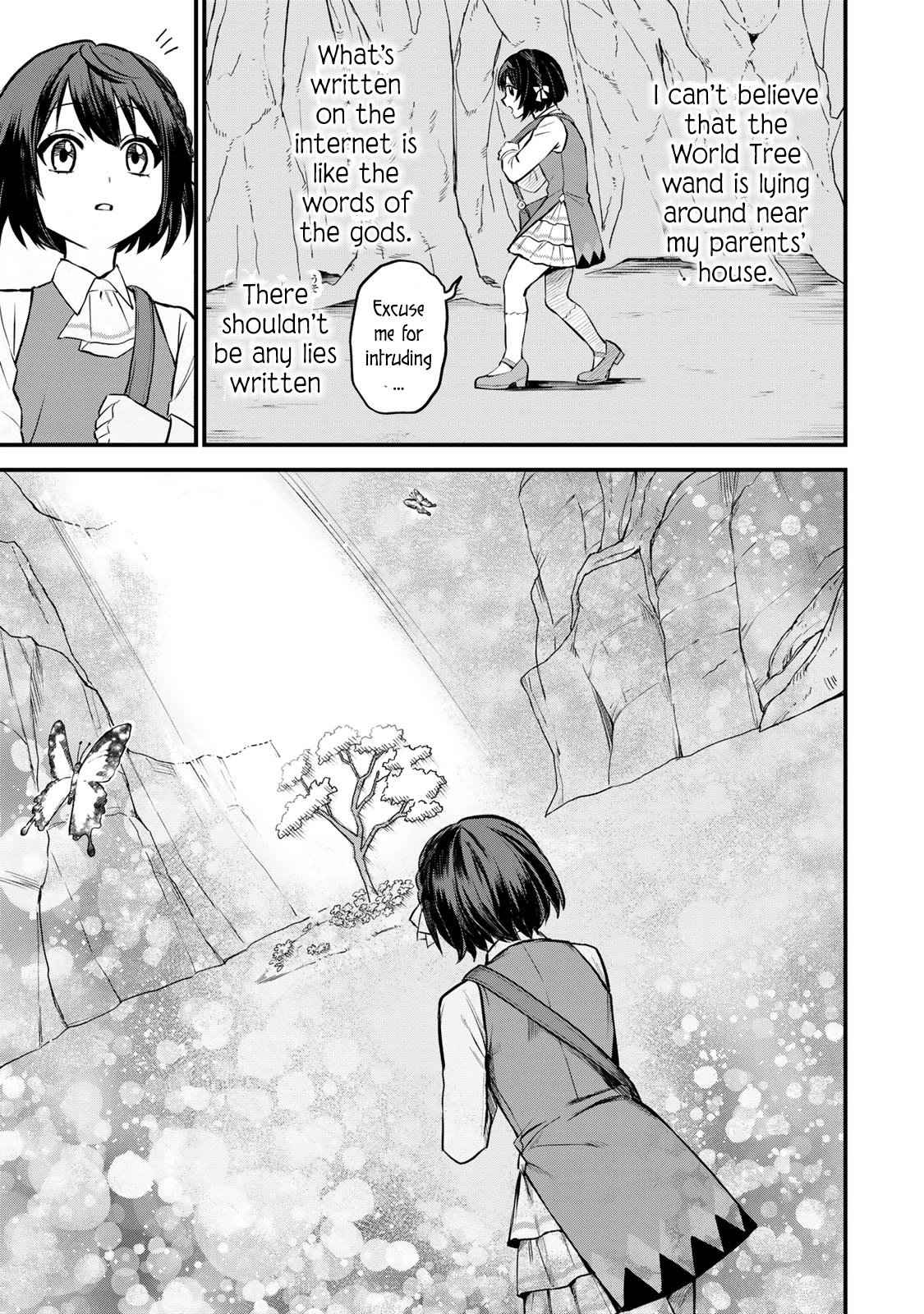 I Became the World's Strongest Witch: I Will Live Freely in a World Where Only I can Access the "Guide Site" chapter 1 page 39