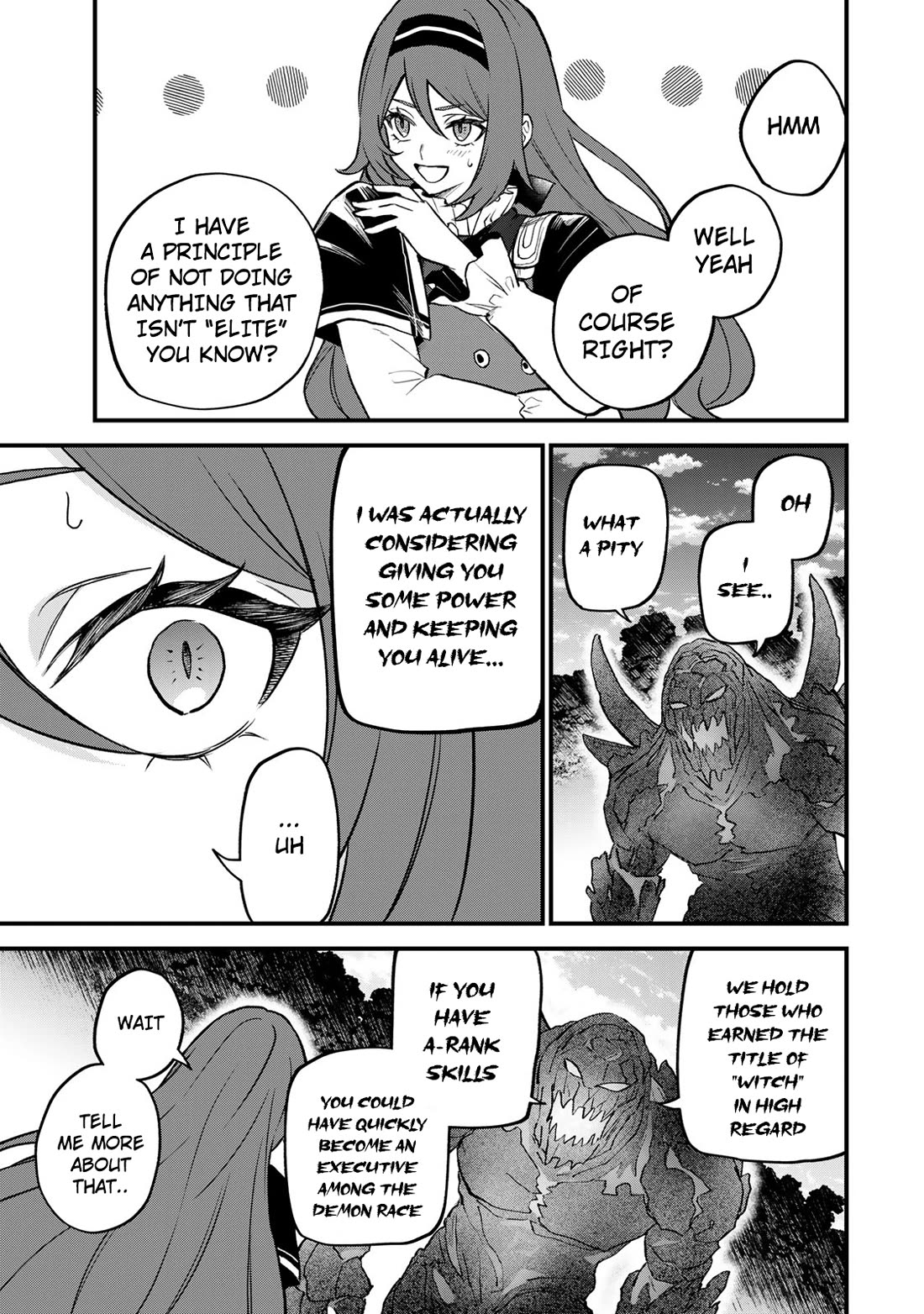 I Became the World's Strongest Witch: I Will Live Freely in a World Where Only I can Access the "Guide Site" chapter 21 page 20