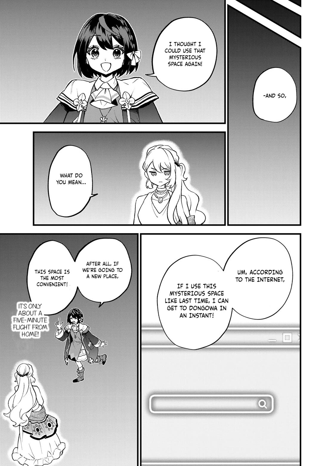 I Became the World's Strongest Witch: I Will Live Freely in a World Where Only I can Access the "Guide Site" chapter 58 page 24