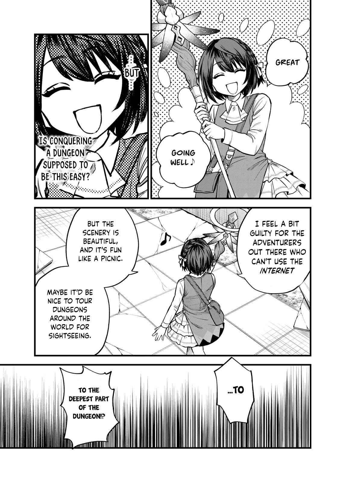 I Became the World's Strongest Witch: I Will Live Freely in a World Where Only I can Access the "Guide Site" chapter 6 page 12