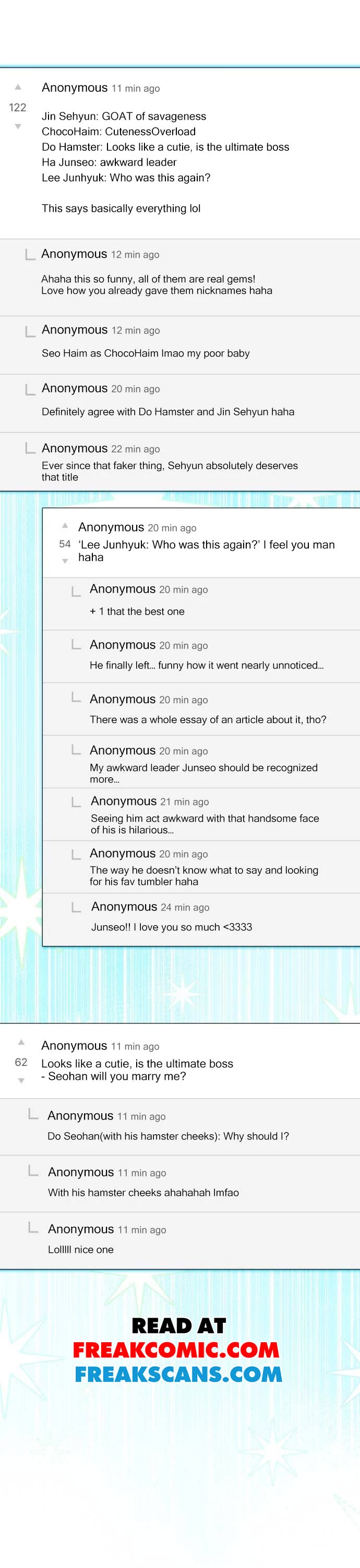 I Became the Youngest Member of Top Idol chapter 20 page 1