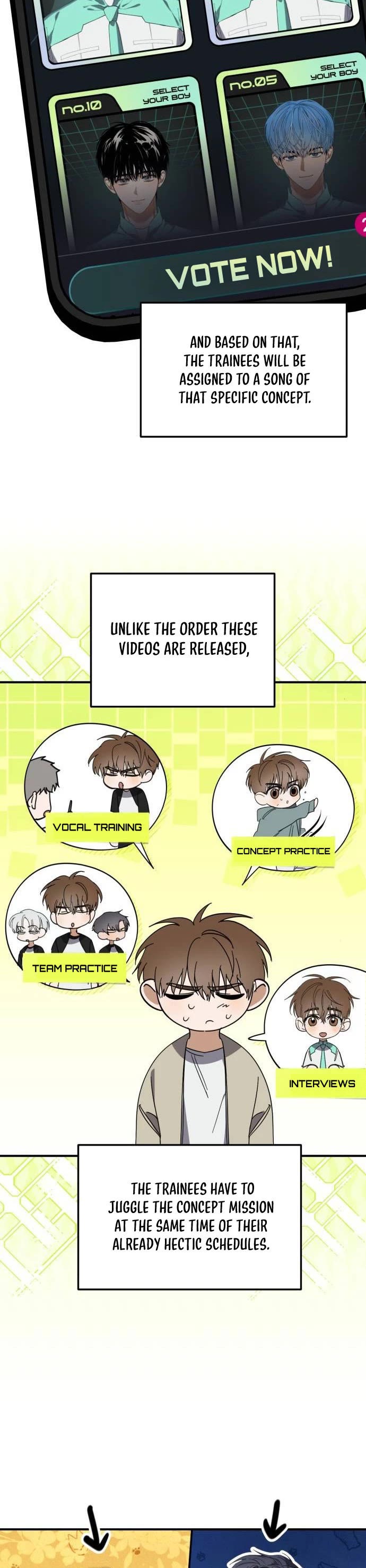 I Became the Youngest Member of Top Idol chapter 23 page 24