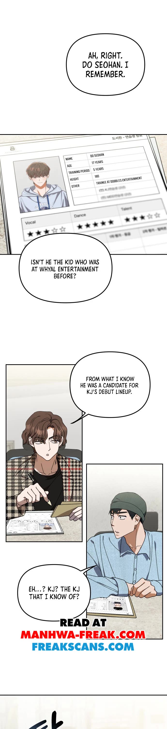 I Became the Youngest Member of Top Idol chapter 3 page 1