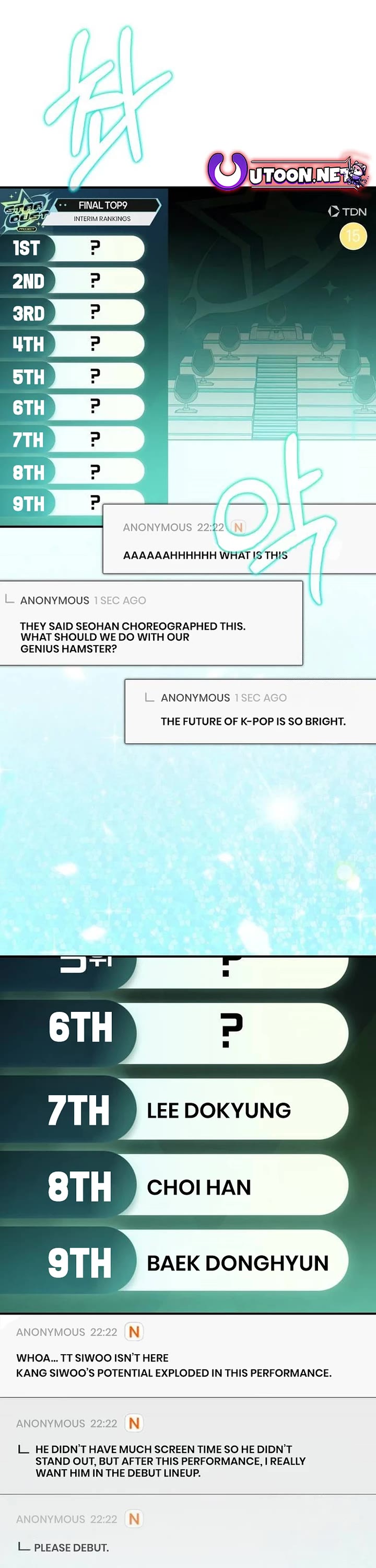 I Became the Youngest Member of Top Idol chapter 48 page 12