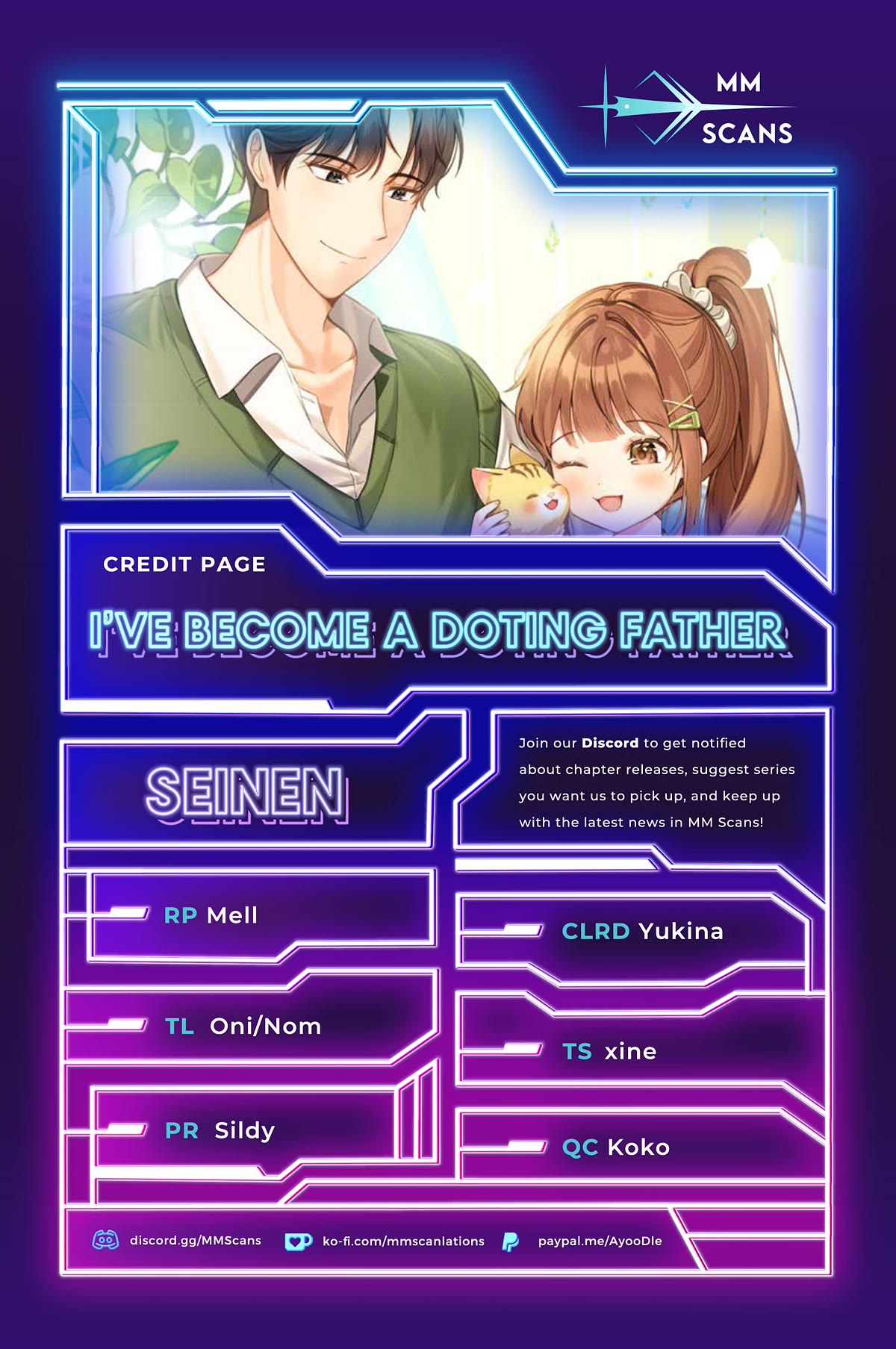 I Become a fool when it comes to my Daughter chapter 107 page 1