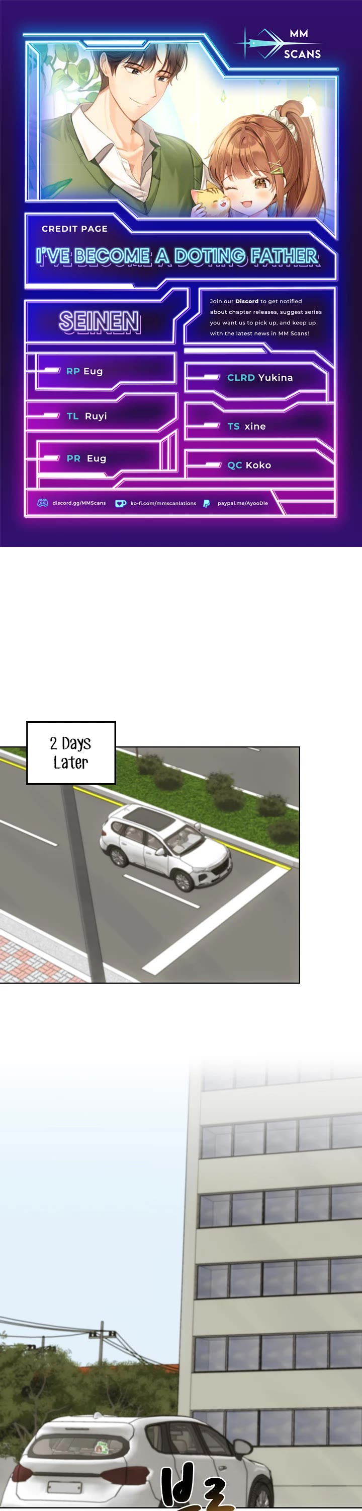 I Become a fool when it comes to my Daughter chapter 122 page 1