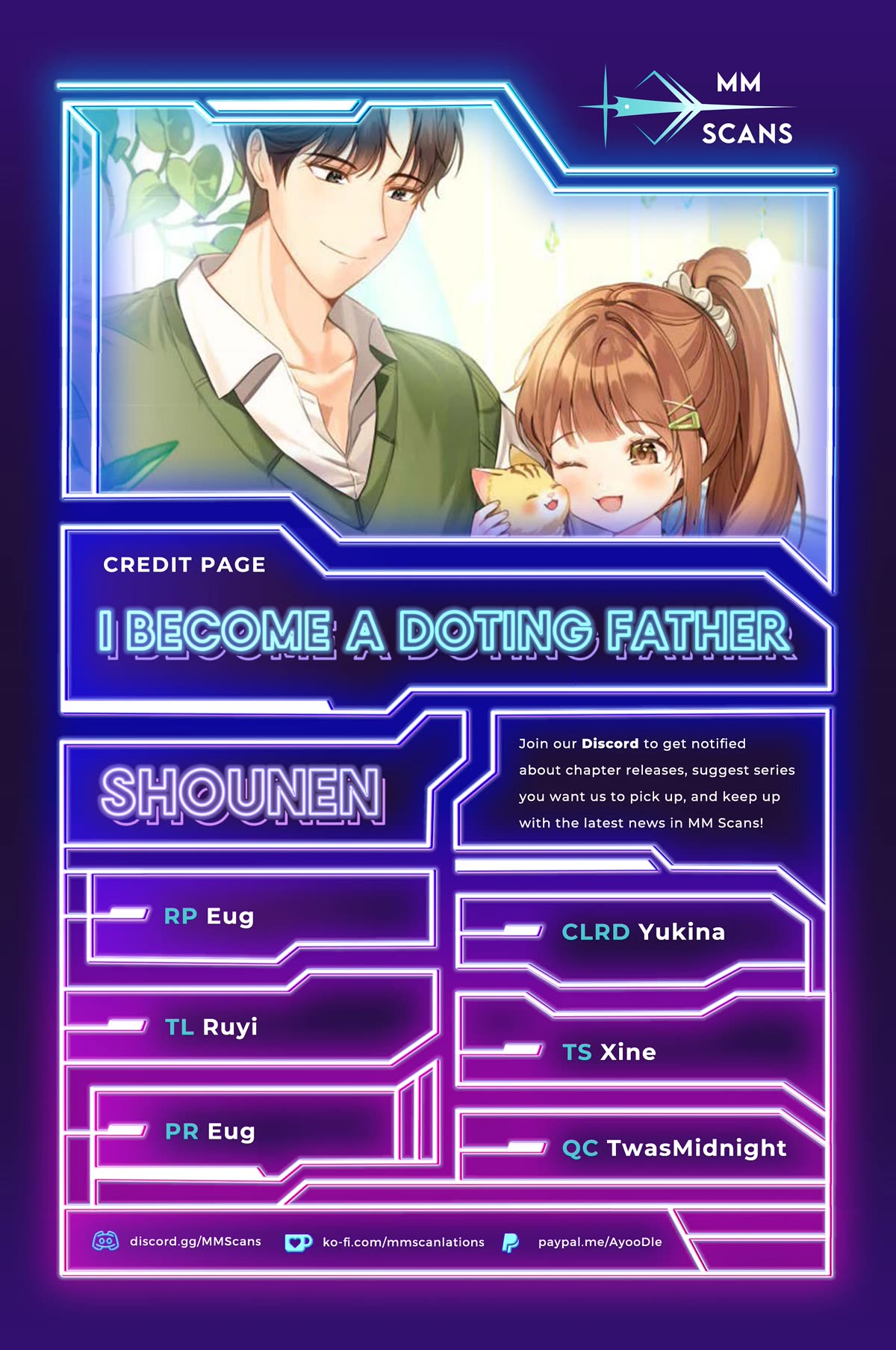 I Become a fool when it comes to my Daughter chapter 124 page 1