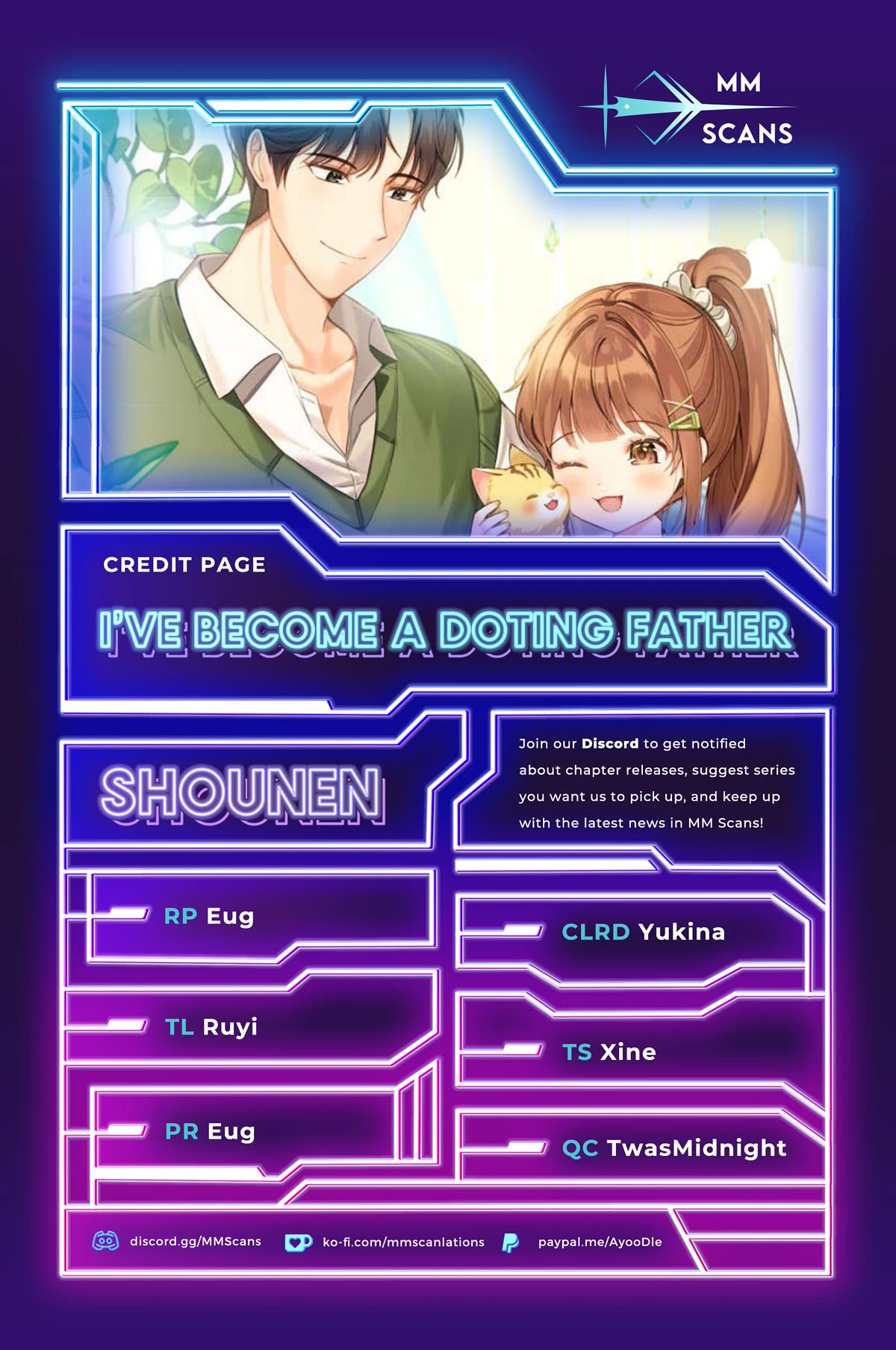 I Become a fool when it comes to my Daughter chapter 125 page 1