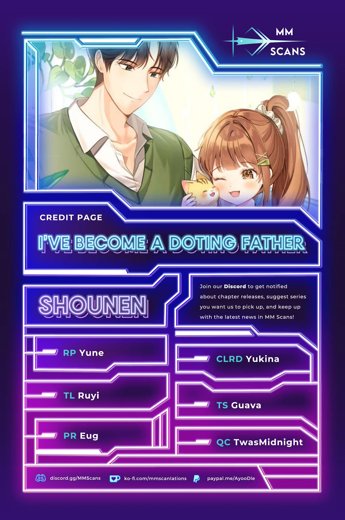 I Become a fool when it comes to my Daughter chapter 132 page 1