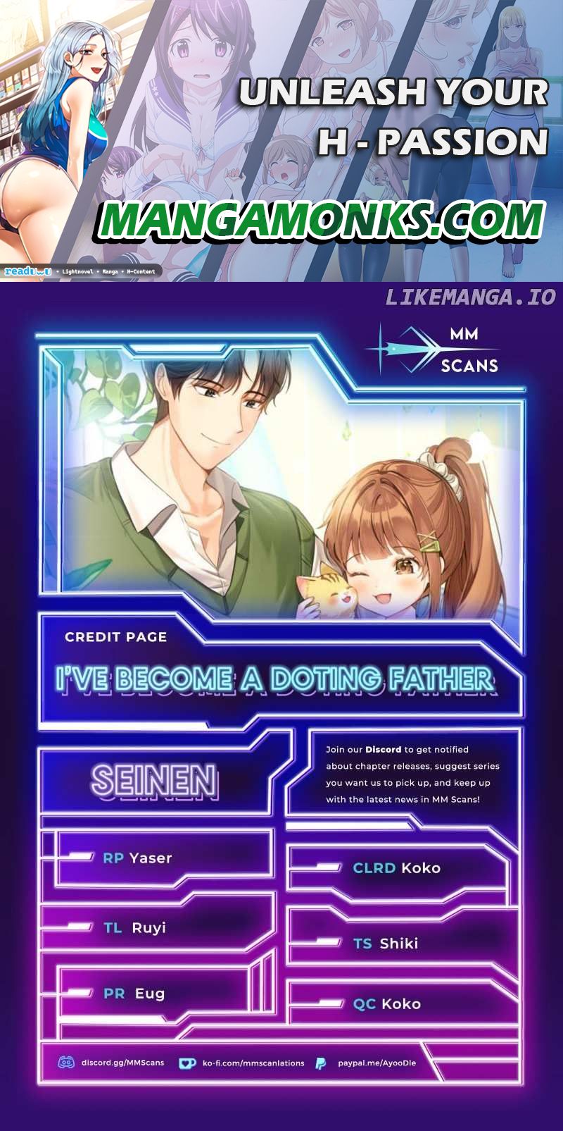 I Become a fool when it comes to my Daughter chapter 151 page 1