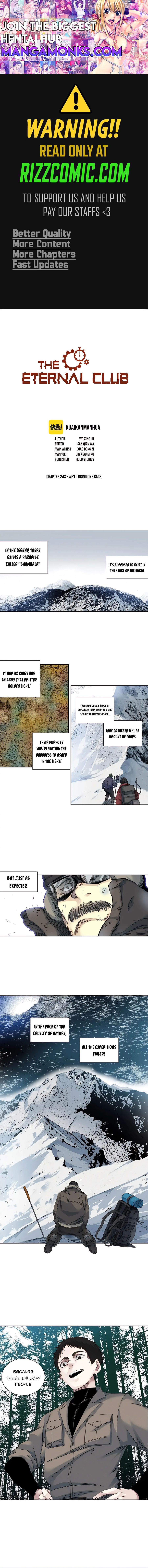 I Built A Lifespan Club chapter 243 page 1