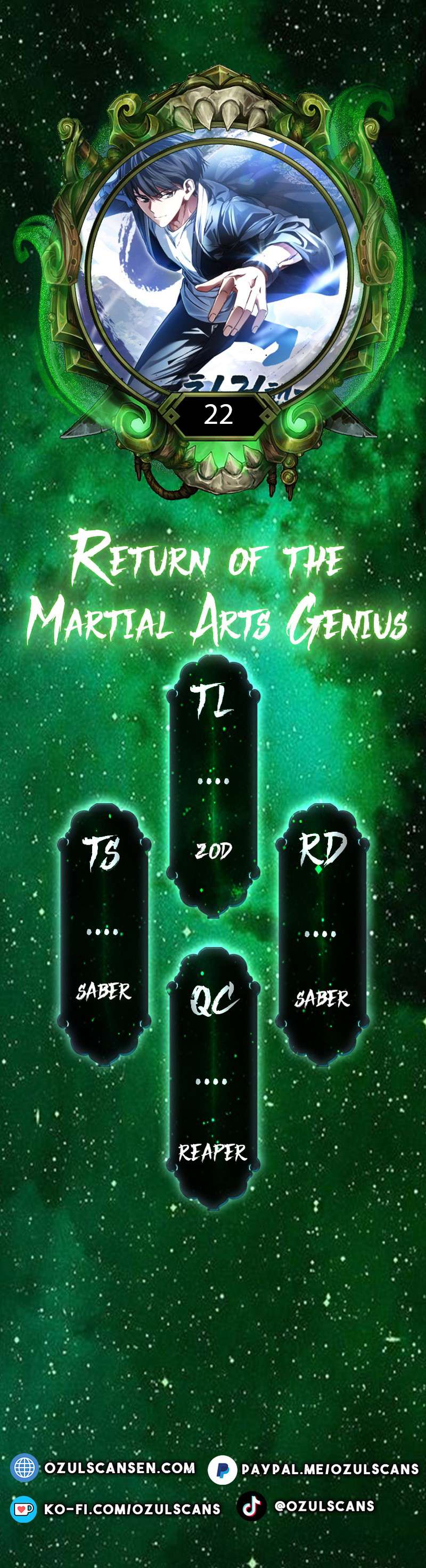 I Came Back as a Martial Genius chapter 22 page 1