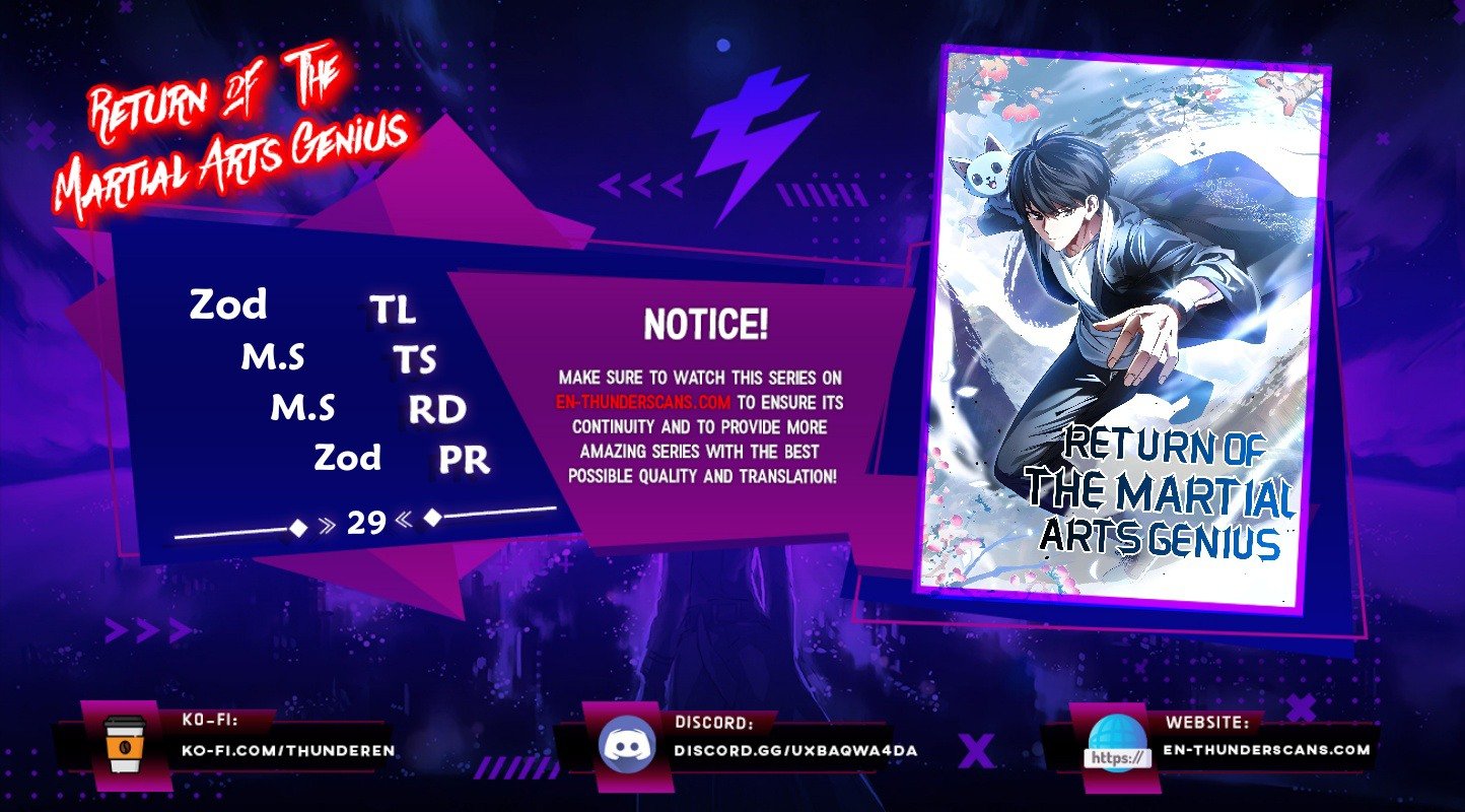 I Came Back as a Martial Genius chapter 29 page 1