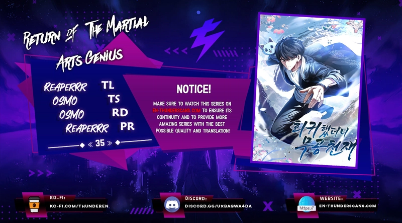 I Came Back as a Martial Genius chapter 35 page 1