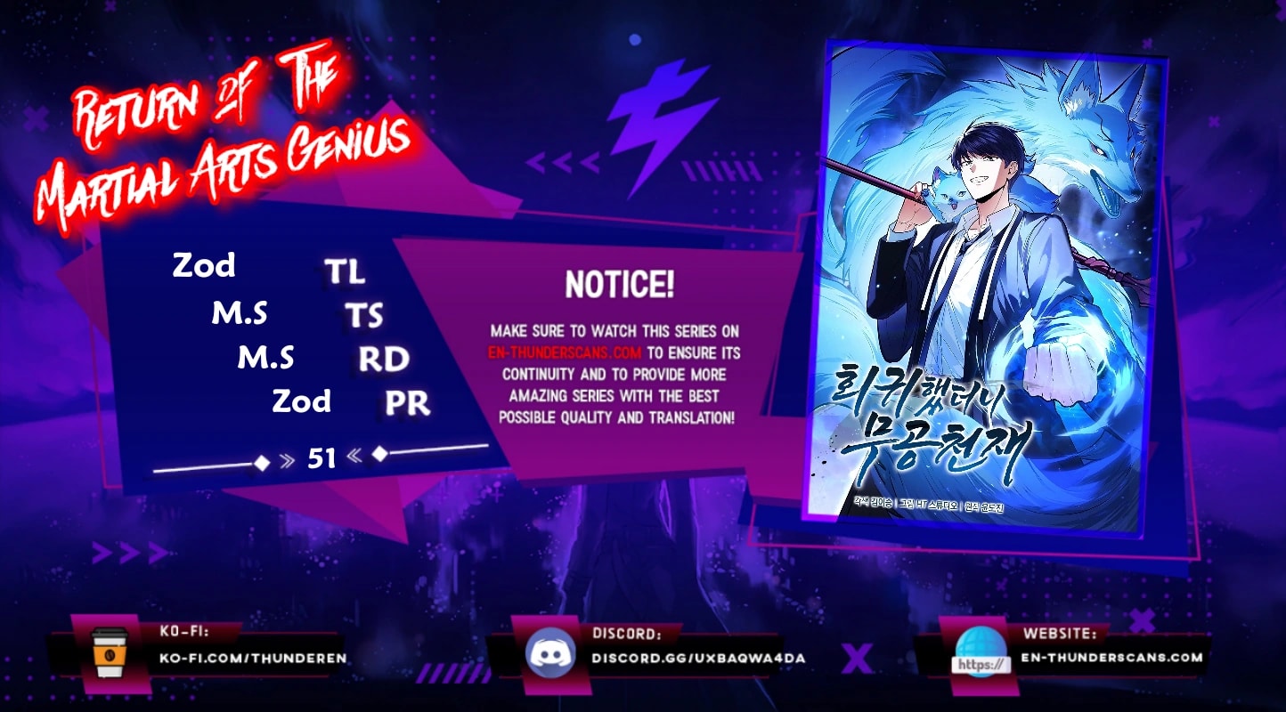 I Came Back as a Martial Genius chapter 51 page 1