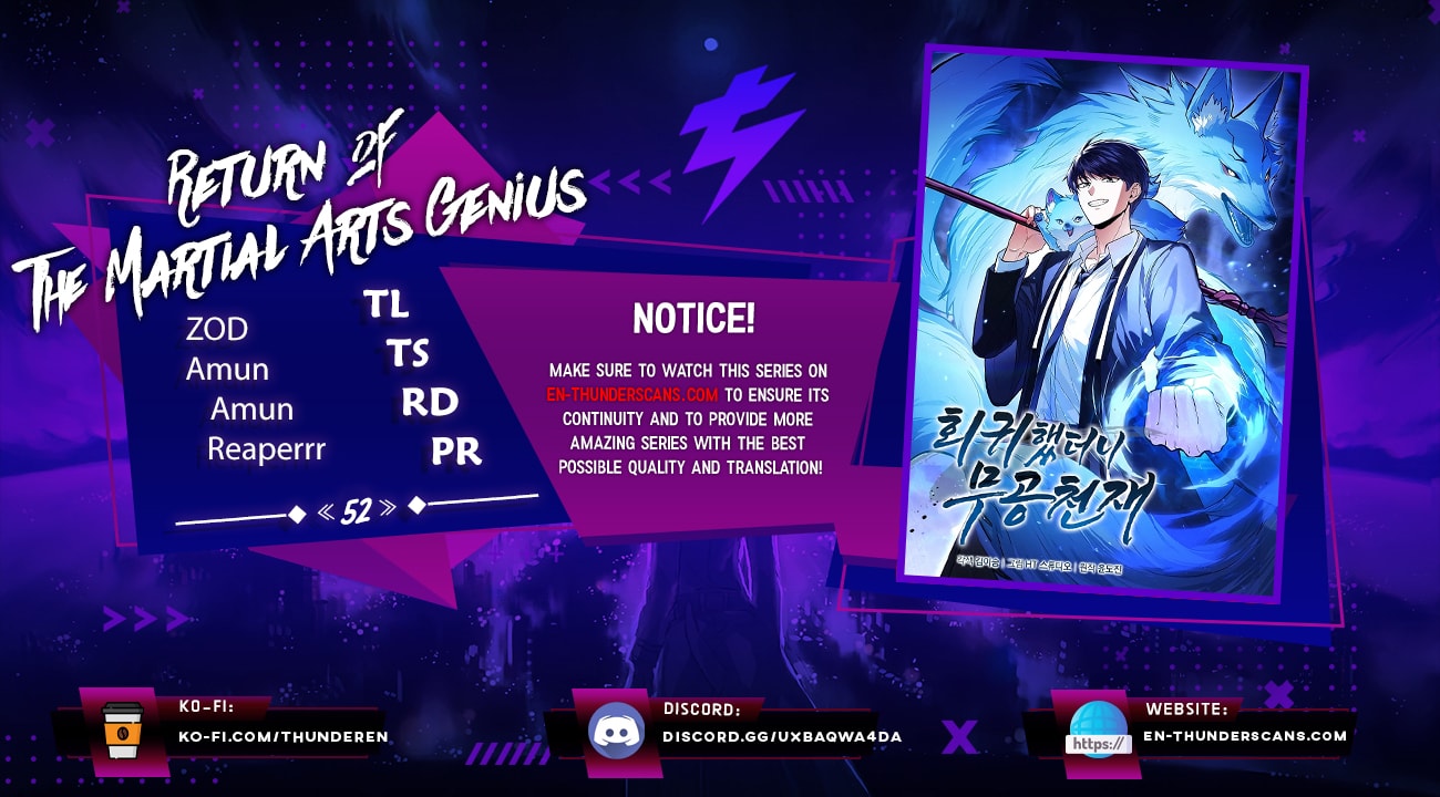 I Came Back as a Martial Genius chapter 52 page 1