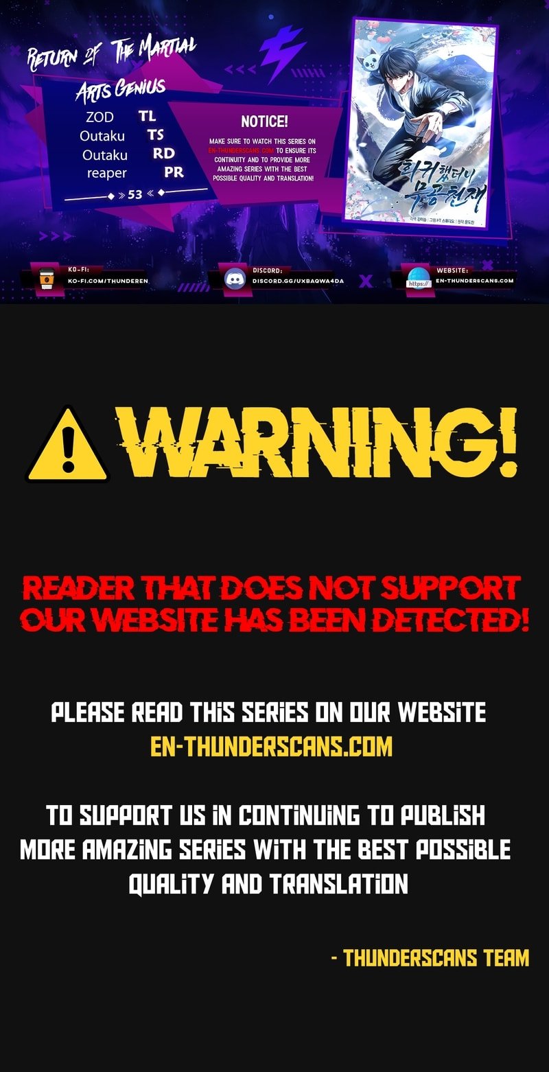 I Came Back as a Martial Genius chapter 53 page 1