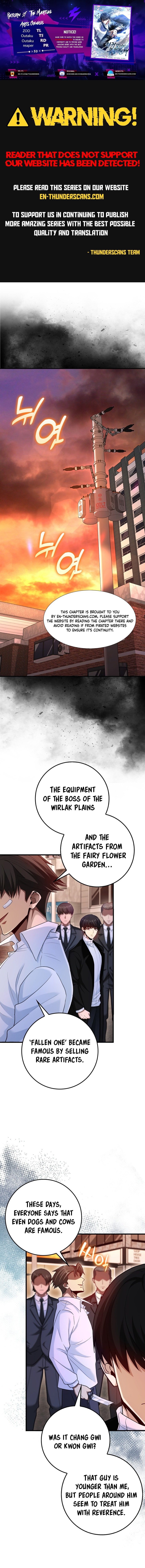 I Came Back as a Martial Genius chapter 54 page 1