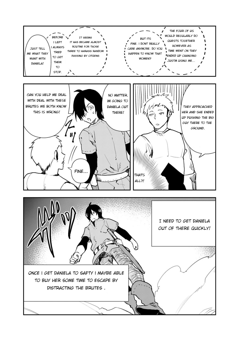 I Came to Another World as a Jack of All Trades and a Master of None to Journey While Relying on Quickness chapter 2.2 page 2