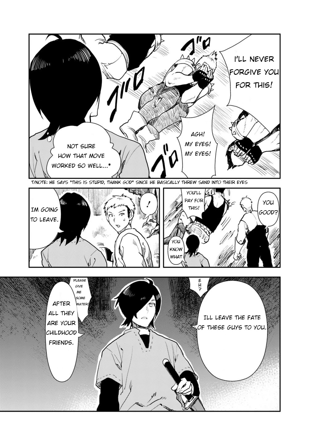 I Came to Another World as a Jack of All Trades and a Master of None to Journey While Relying on Quickness chapter 2.2 page 7