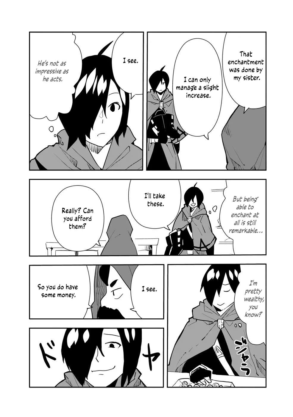 I Came to Another World as a Jack of All Trades and a Master of None to Journey While Relying on Quickness chapter 56 page 7