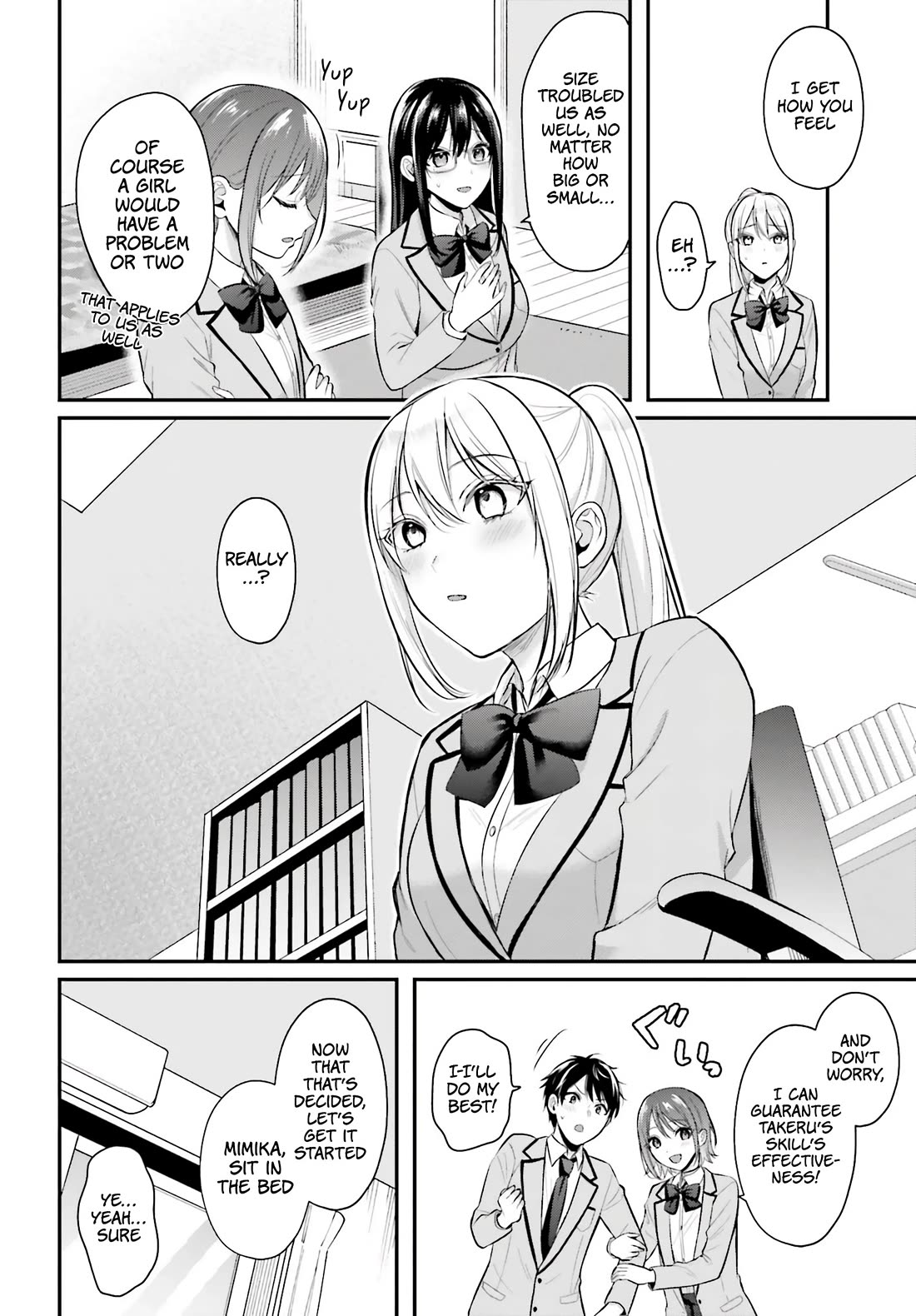 I couldn't become an Adventurer, so I'll help troubled girls with my [Breast Correction] Skill!? chapter 10 page 4