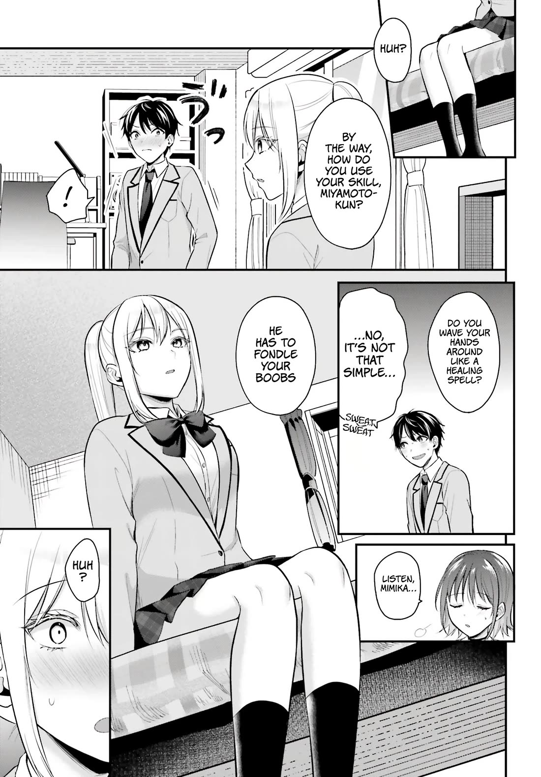 I couldn't become an Adventurer, so I'll help troubled girls with my [Breast Correction] Skill!? chapter 10 page 5