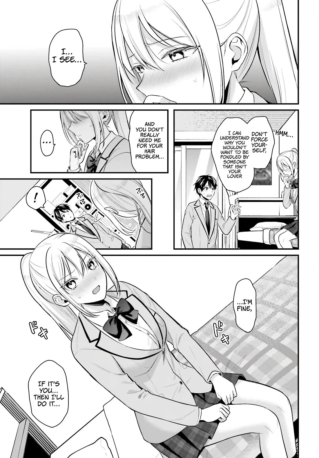 I couldn't become an Adventurer, so I'll help troubled girls with my [Breast Correction] Skill!? chapter 10 page 7