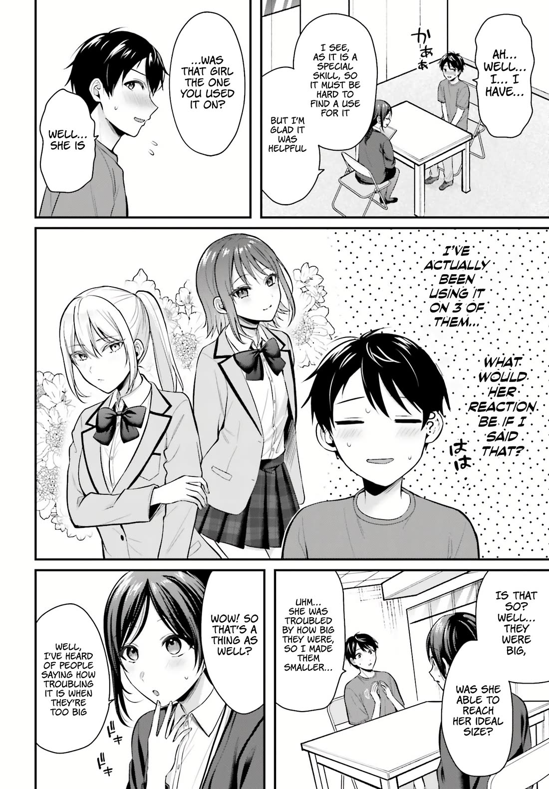 I couldn't become an Adventurer, so I'll help troubled girls with my [Breast Correction] Skill!? chapter 12 page 15