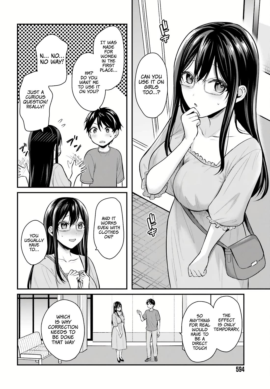 I couldn't become an Adventurer, so I'll help troubled girls with my [Breast Correction] Skill!? chapter 12 page 9