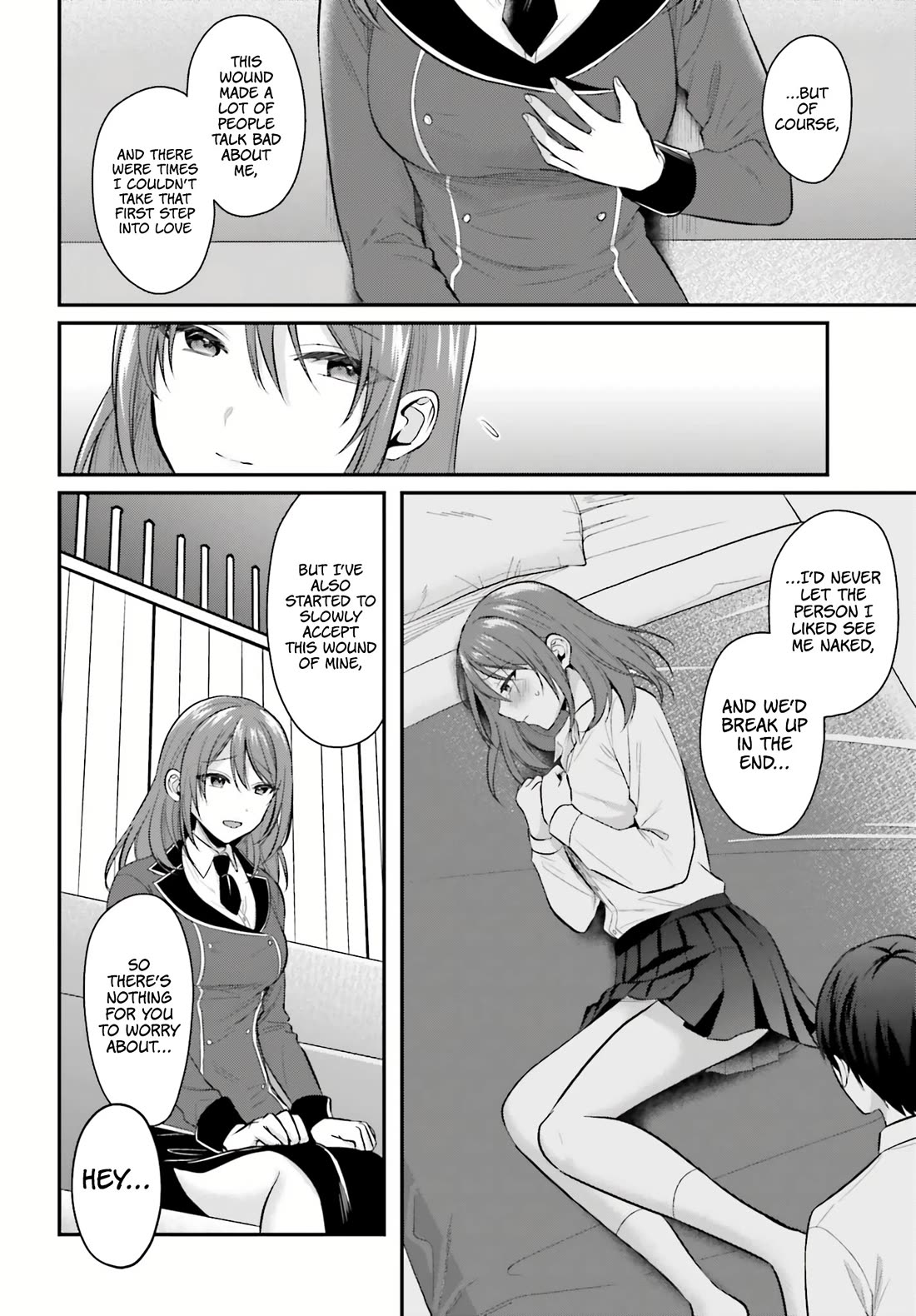 I couldn't become an Adventurer, so I'll help troubled girls with my [Breast Correction] Skill!? chapter 14 page 15