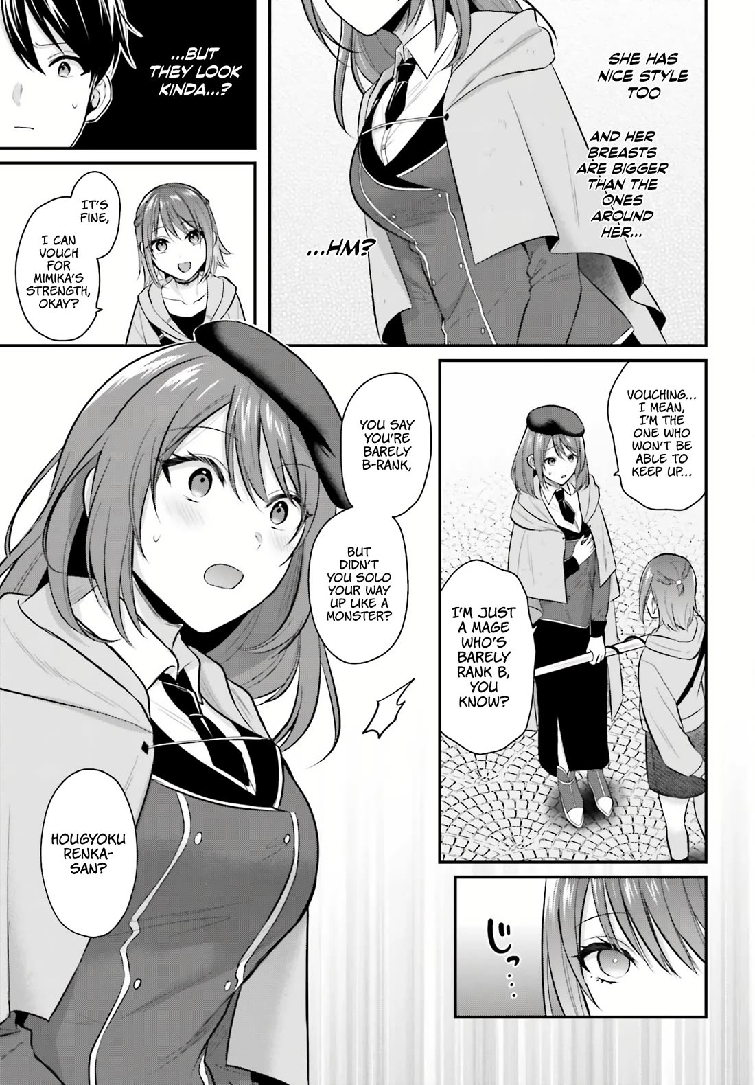 I couldn't become an Adventurer, so I'll help troubled girls with my [Breast Correction] Skill!? chapter 14 page 4