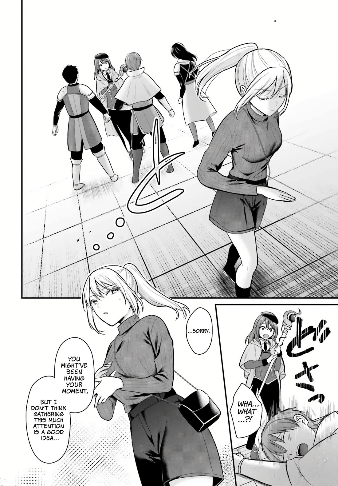 I couldn't become an Adventurer, so I'll help troubled girls with my [Breast Correction] Skill!? chapter 15 page 15