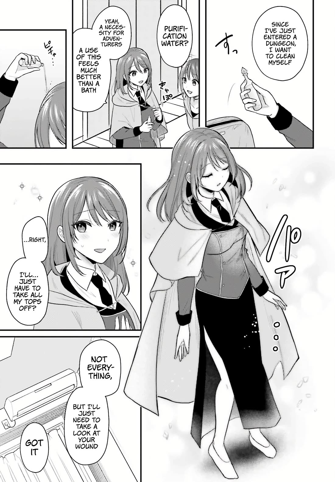 I couldn't become an Adventurer, so I'll help troubled girls with my [Breast Correction] Skill!? chapter 15 page 18