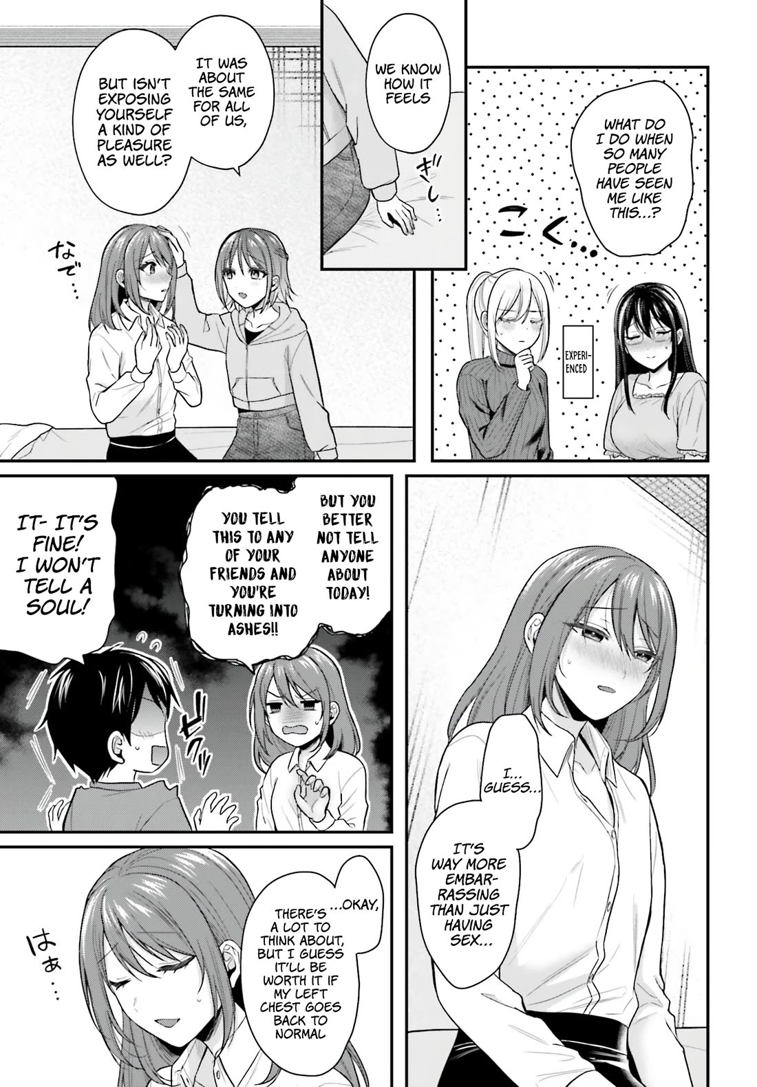 I couldn't become an Adventurer, so I'll help troubled girls with my [Breast Correction] Skill!? chapter 16 page 12