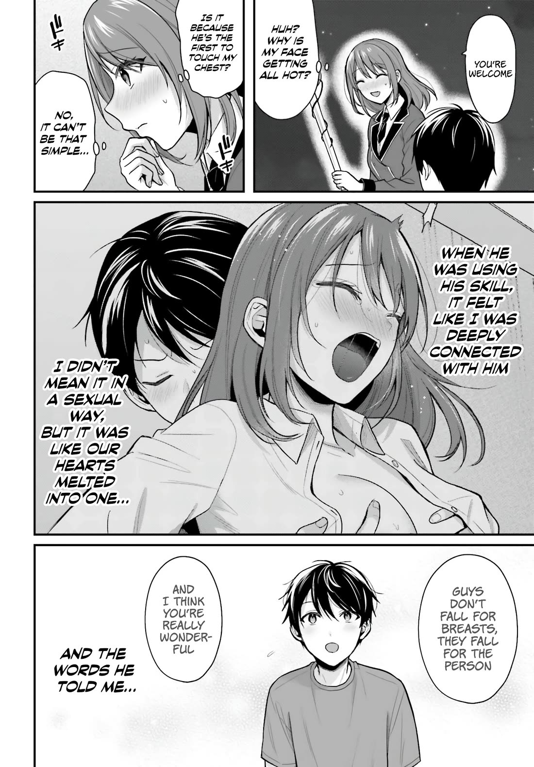 I couldn't become an Adventurer, so I'll help troubled girls with my [Breast Correction] Skill!? chapter 16 page 21