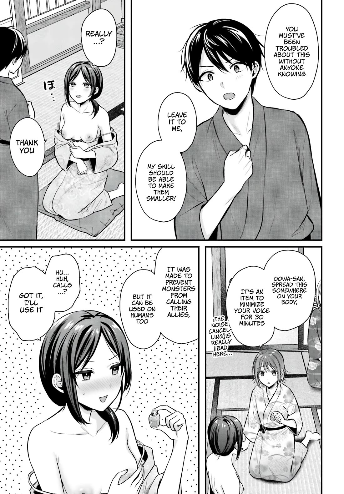 I couldn't become an Adventurer, so I'll help troubled girls with my [Breast Correction] Skill!? chapter 19 page 8