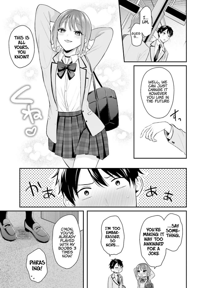 I couldn't become an Adventurer, so I'll help troubled girls with my [Breast Correction] Skill!? chapter 2 page 24