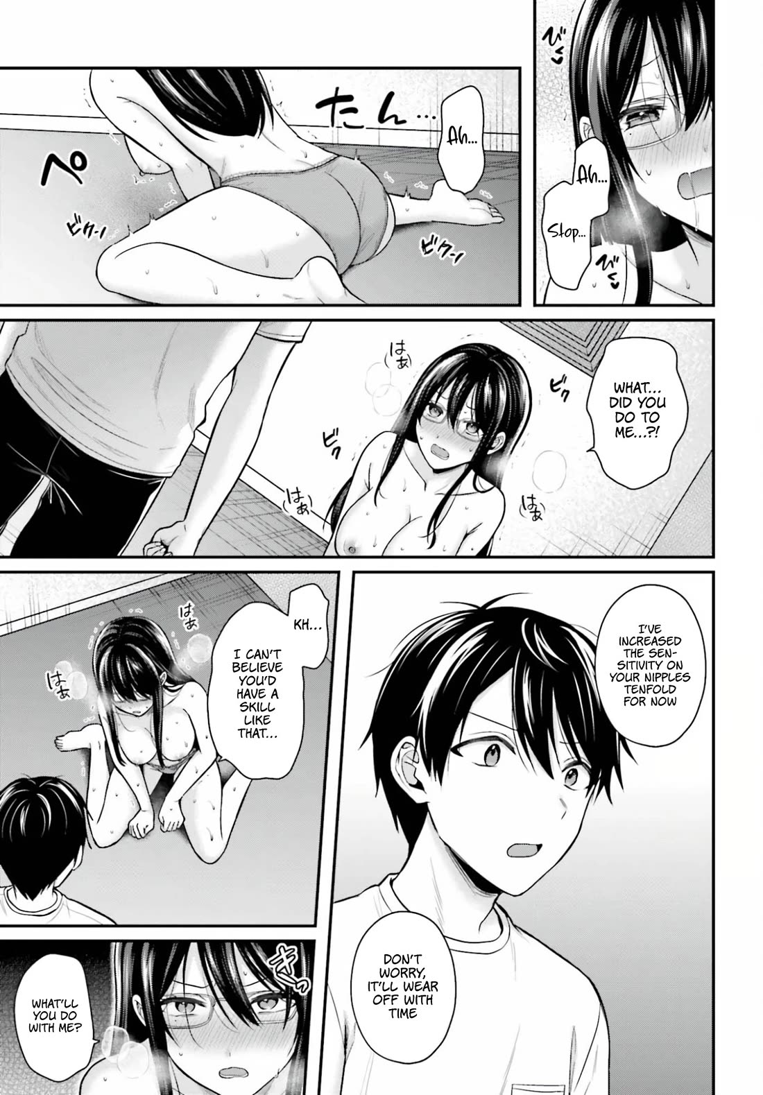 I couldn't become an Adventurer, so I'll help troubled girls with my [Breast Correction] Skill!? chapter 23 page 14