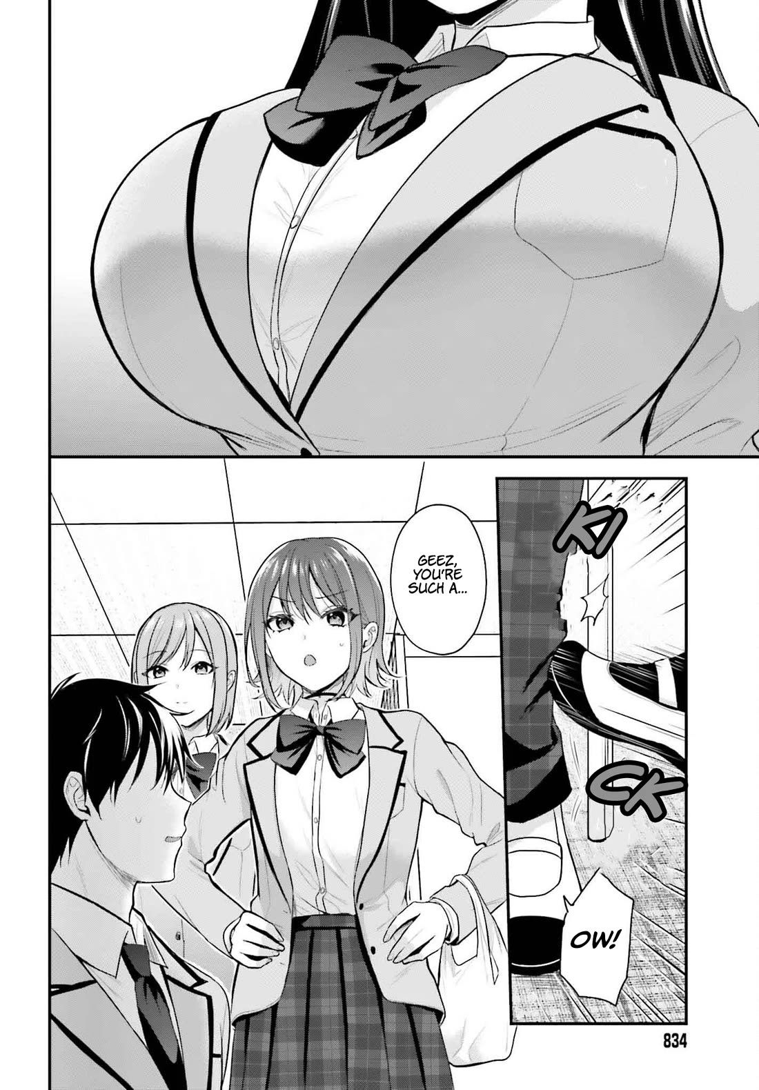 I couldn't become an Adventurer, so I'll help troubled girls with my [Breast Correction] Skill!? chapter 3 page 3