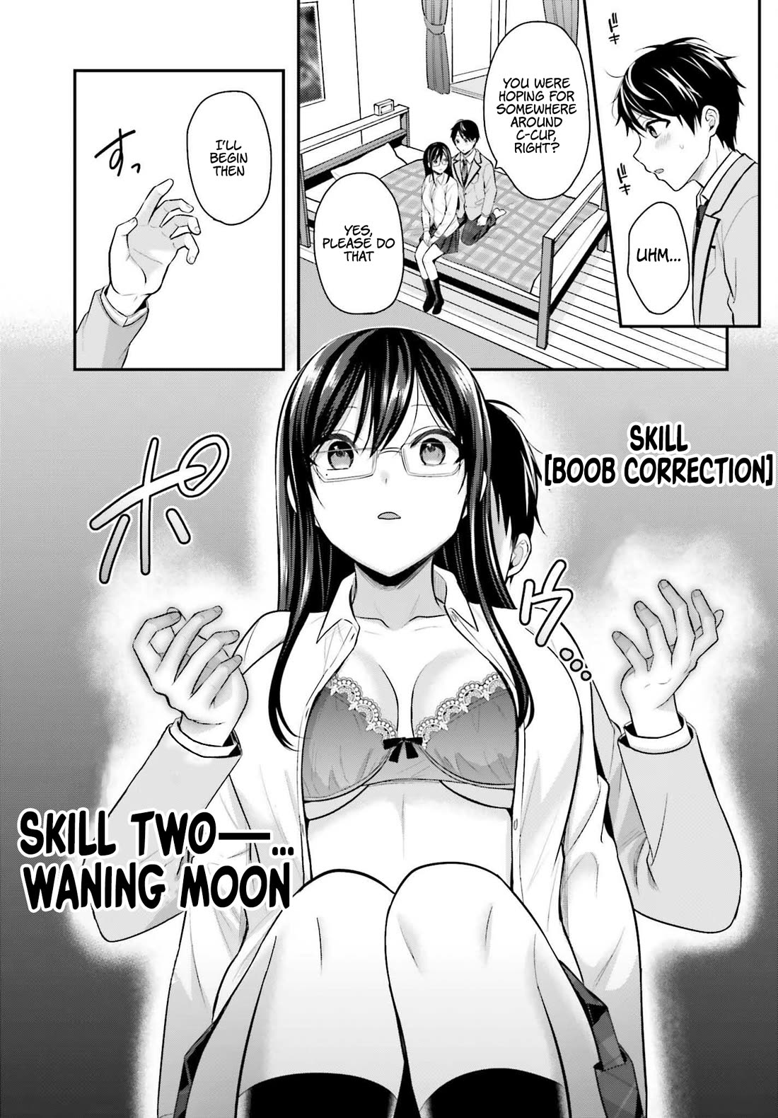 I couldn't become an Adventurer, so I'll help troubled girls with my [Breast Correction] Skill!? chapter 4 page 8