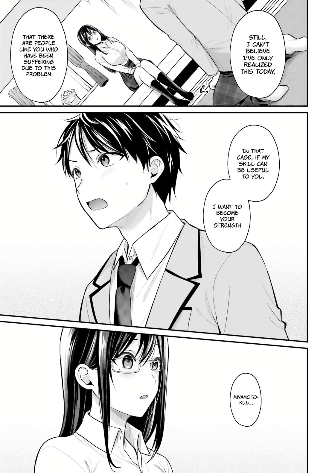 I couldn't become an Adventurer, so I'll help troubled girls with my [Breast Correction] Skill!? chapter 5 page 14